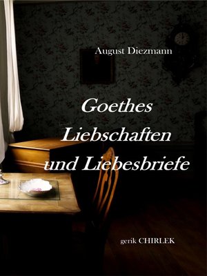 cover image of Goethes Liebschaften und Liebesbriefe.